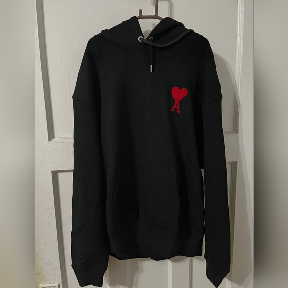 CAMI ALEXANDRE MATTIUSSIBlack Ami de Cœur Hoodie - Picture 1 of 8
